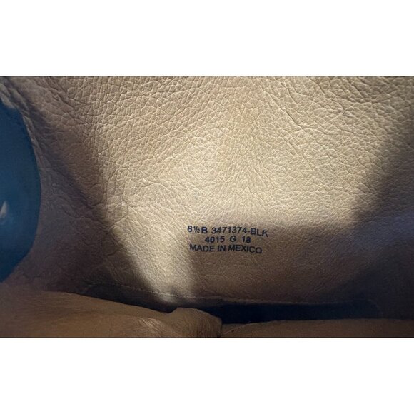 Frye Melissa Leather Riding Boots Shoes size 8.5 B color black mspr $345 - Picture 9 of 9